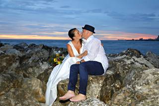 Florida Sunset Beach Wedding - 68