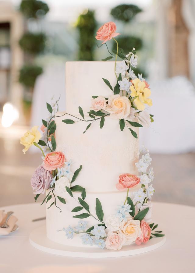 Flourish Cake Design - 3