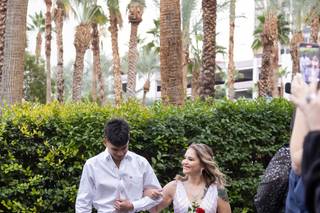 Flamingo Las Vegas Wedding Garden Chapel - 29