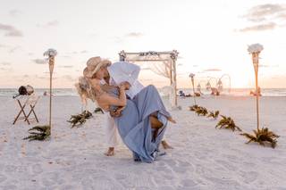 Florida Sunset Beach Wedding - 45