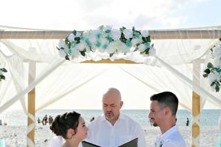 Florida Sunset Beach Wedding - 81