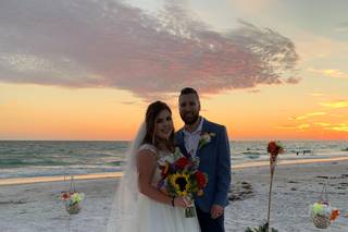Florida Sunset Beach Wedding - 88