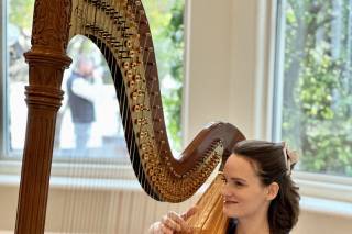 Modern Fairytale Wedding Harpist - 8