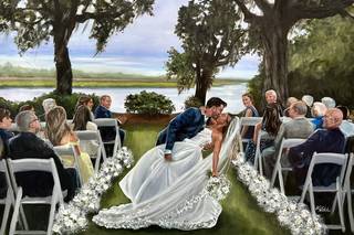 Artistic i Wedding - Live Painting - 7