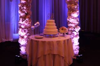 Crimson Haze Event Lighting - 80