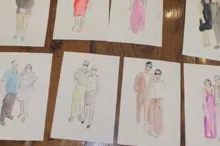 Mary Jo Bradley- Live Art Painting & Custom Guest Portraits - 9