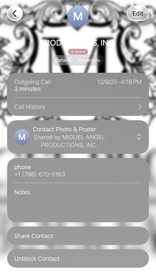 MIGUEL ANGEL PRODUCTIONS - 2