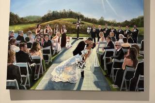 Artistic i Wedding - Live Painting - 11