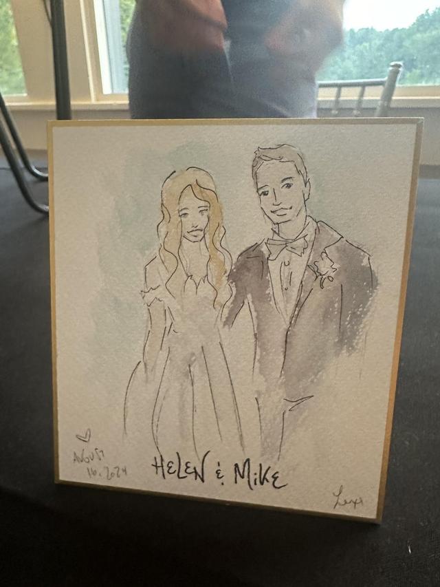 Lexi Hannah, Wedding Painter - 3