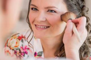 Blushing brides hair and makeup - 42
