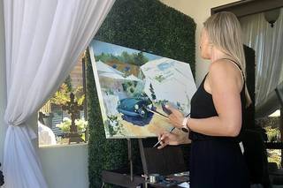 Talia Koval Live Painting - 10