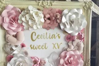 Glo Paper Flowers - 7