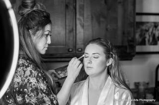 Lily Flower Hair and Makeup - 41