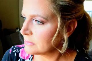 Blushing brides hair and makeup - 37