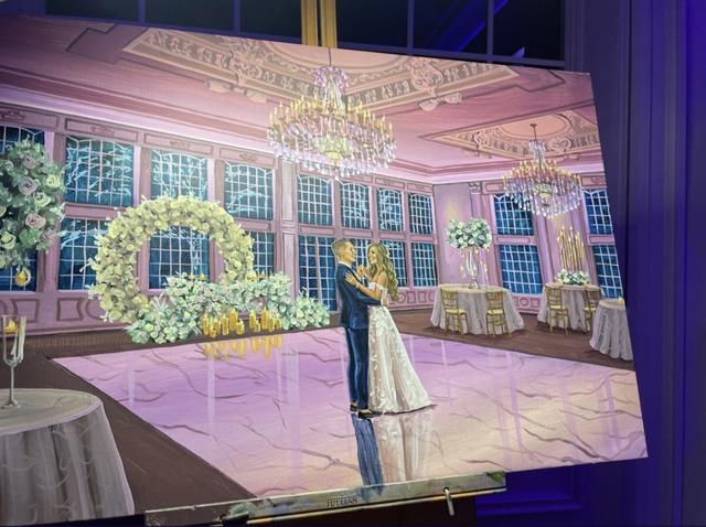 Erika Event Painting - 3