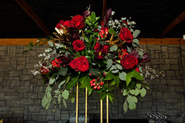 A Man and A Woman Floral Design 1