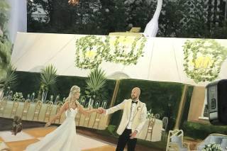 Artistic i Wedding - Live Painting - 13