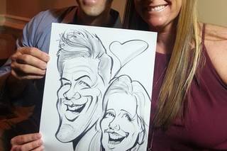 Award Winning Caricature Artist in Atlanta - 1