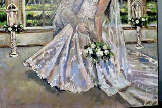 Jeffrey Hull Live Wedding Painting - 19