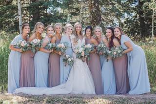 show me your mumu bridesmaid dresses reviews