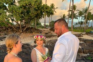Simple Kona Beach Weddings - 66