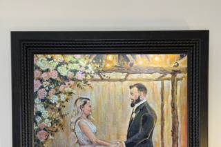 Jeffrey Hull Live Wedding Painting - 20