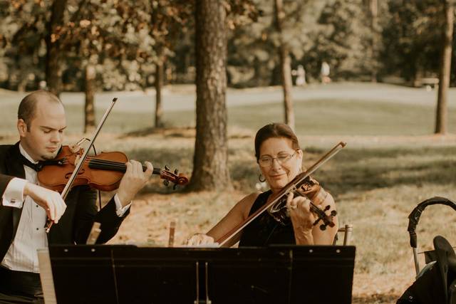 Party of Three Wedding Ceremony and Cocktail Hour Music 1