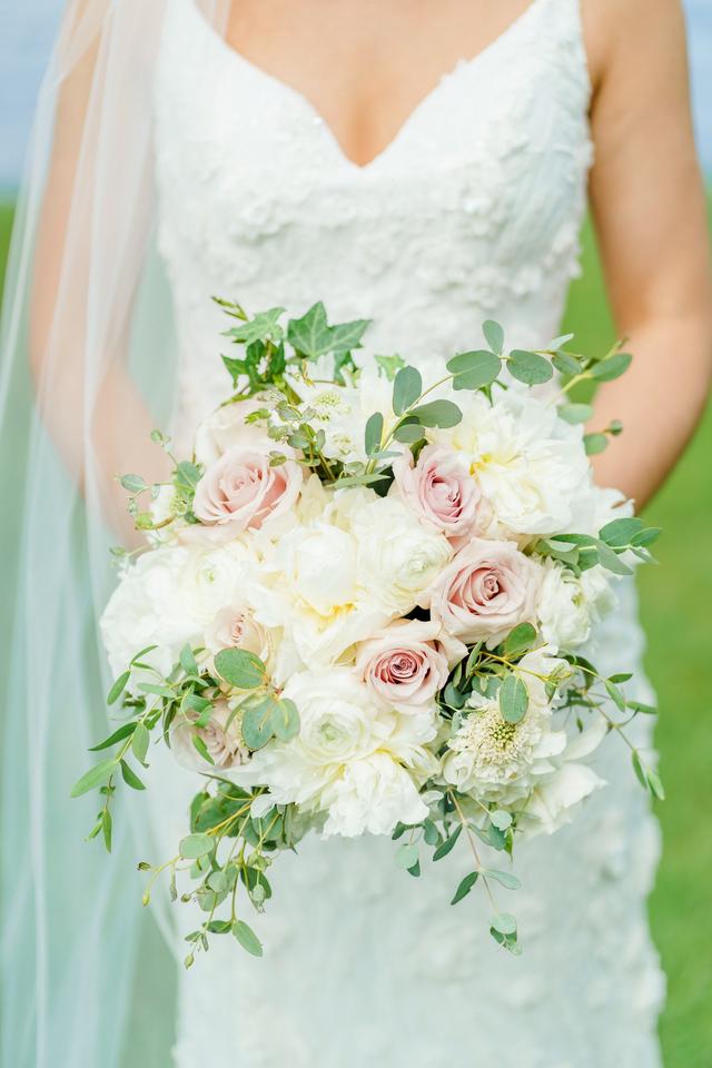 Copper Leaf Floral Design - 2