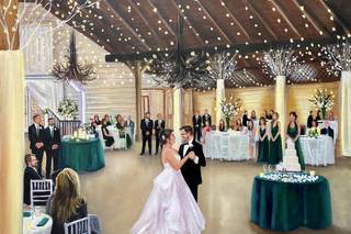 Artistic i Wedding - Live Painting - 23