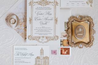 Paper Rose Invitation - 5