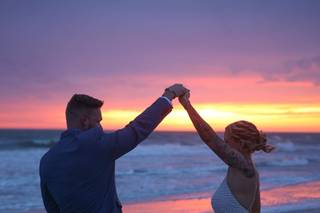 Florida Sunset Beach Wedding - 32