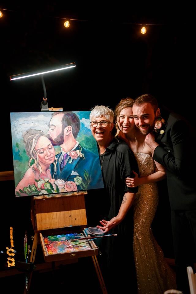 Wedding Paintings Live - 1
