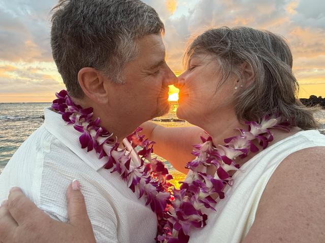 Simple Kona Beach Weddings - 1