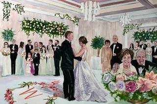 Nancy Spielman Live Event Painter, Artist - 16