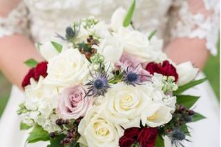 A Man and A Woman Floral Design - 13
