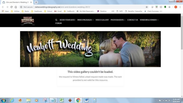 Dallas Wedding Videography - 1