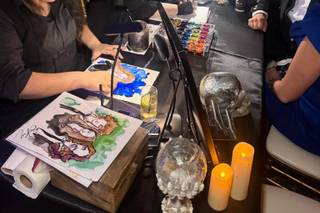Art of Anne Mitchell Live Art - 6