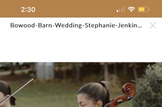 Jennifer Johnson Wedding Violinist - 14