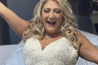 Blushing brides hair and makeup - 32