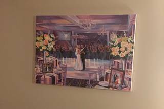 Live Wedding Painting by Mark - 9