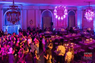 Crimson Haze Event Lighting - 86