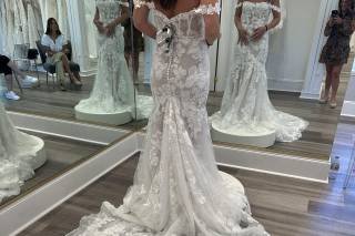 A Little Something White Bridal Couture - 7