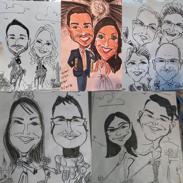 Caricatures By Marty - 1