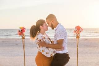 Florida Sunset Beach Wedding - 61