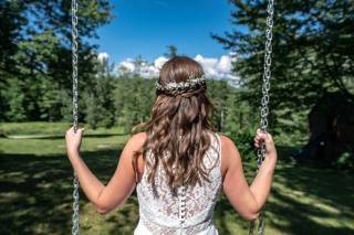 Vermont wedding hair by Brittany - 27
