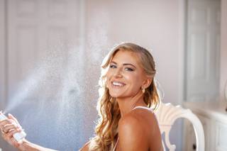 Blushing brides hair and makeup - 9