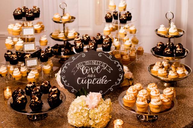 Caissettes Cupcakes Gold (x24) - Dream Pastry Shop