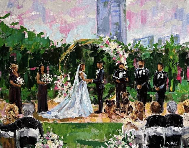 Julia McNally Fine Art & Live Event Painting - 1