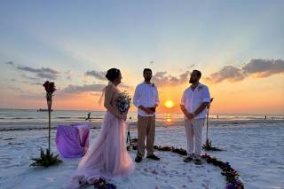 Florida Sunset Beach Wedding - 25