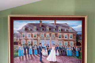 Live Wedding Painting by Mark - 13